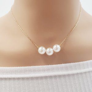 Glam it up Pearl Necklace